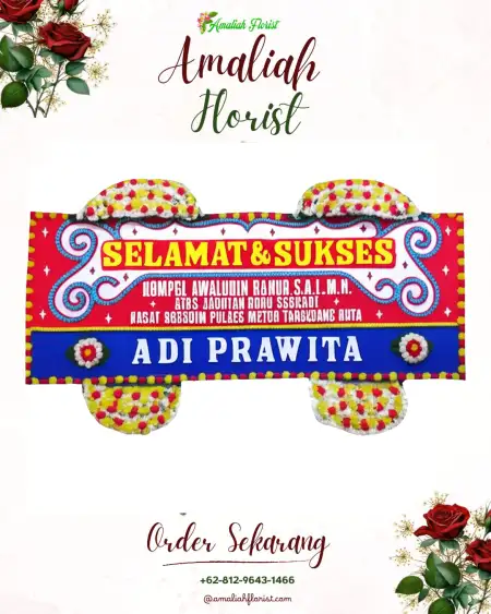Papan Bunga Ucapan Selamat Gosara